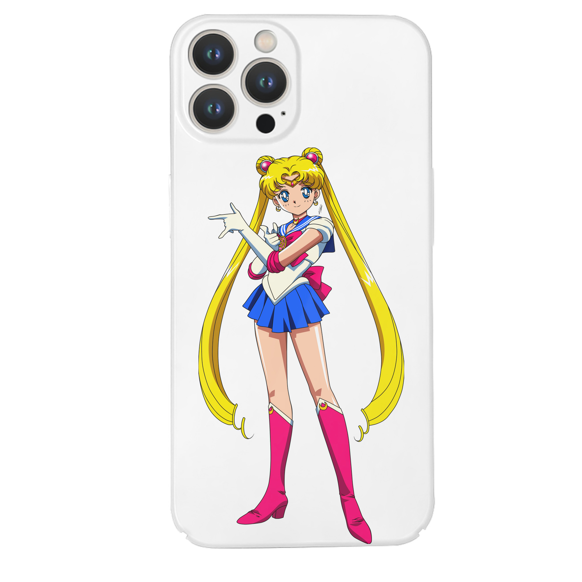 （画像用） 美少女戦士セーラームーン 月野 うさぎ つきの うさぎ Sailor Moon Tsukino Usagi 【iPhone 14シリーズ対応】ハードケース